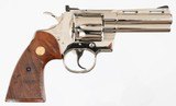 COLT
PYTHON
357 MAGNUM
4"
NICKEL- PLATED
REVOLVER BOX AND PAPERS - 1 of 13
