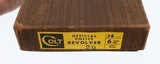 COLTOFFICIAL POLICEBLUED6"38 SPL6 ROUNDWOOD GRIPSEXCELLENT1969FACTORY BOX/PAPERWORK - 18 of 18