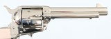 COLT
SAA
3RD
GEN
NICKEL
44 SPECIAL
5 1/2" BARREL REVOLVER
BOX AND PAPERS - 3 of 13