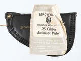 BROWNING
BABY
25 ACP
PISTOL
(1966 YEAR MODEL) - 15 of 15