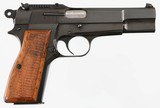 BROWNING
HIGH POWER
9MM
PISTOL
"T" PREFIX SERIAL NUMBER - TANGENT REAR SIGHT
(1964 YEAR MODEL) - 1 of 13