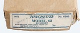 WINCHESTERMODEL 62A GALLERY22 SHORTRIFLE(RED LETTER MARKED) - 16 of 18