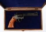 SMITH & WESSON
MODEL 586-1
357 MAGNUM
REVOLVER
(1987 YEAR MODEL - LIMA, OHIO 100 YR COMMEMORATIVE - 26 OF 100 MADE) - 16 of 16
