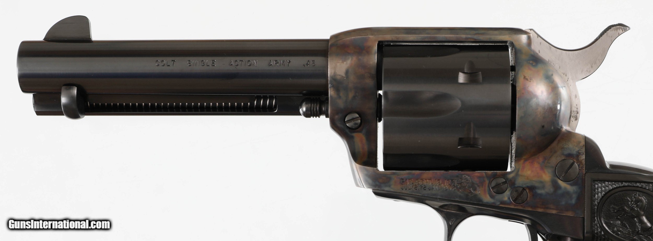 トイガン COLT-SINGLE ACTION ARMY 45 Colt 3rd Generation Single Action Army SAA 4 3/4″ .44