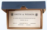SMITH & WESSON
MODEL 60
38 SPECIAL
REVOLVER BOX AND PAPERS
(1970-73 YEAR MODEL - STAINLESS STEEL & STAG GRIPS) - 12 of 13