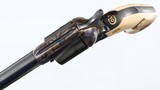 COLT
SINGLE ACTION ARMY
45 LC
REVOLVER WITH SCRIMSHAW GRIPS & NON FLUTED CYLINDER
(1984 YEAR MODEL - 3RD GEN) - 10 of 18