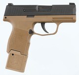 Sig Sauer P365 Coyote TacPac 9mm3 - MAGS.HOLSTER(365-9-RTXR3-COY-TACPAC) - 1 of 12