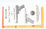 RUGERMK I22 LRPISTOLLIKE NEW IN BOX - 16 of 17