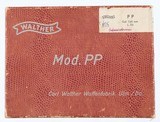 WALTHER
PP
32 ACP
PISTOL
(1988 YEAR MODEL) BOX AND PAPERS - 12 of 15