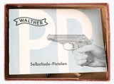 WALTHER
PP
32 ACP
PISTOL
(1988 YEAR MODEL) BOX AND PAPERS - 14 of 15