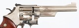 SMITH AND WESSON MODEL 27-2 NICKEL6" BARREL TARGET HAMMER, GRIPS AND TRIGGER - 3 of 10