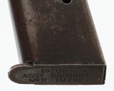 D.G.F.M.
1927
11.25 MM/45 ACP
PISTOL
(ARGENTINE ARMY) - 13 of 13