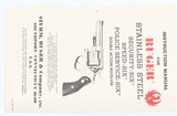 RUGER
POLICE SIX
38 SPECIAL
REVOLVER
(1980 YEAR MODEL - LNIB) - 13 of 13