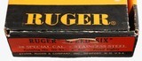 RUGERSPEED-SIX38 SPECIALREVOLVER(1980 YEAR MODEL) BOX AND PAPERS - 11 of 13