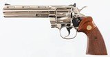 COLTPYTHON357 MAGNUMREVOLVER(NICKEL - 1980 YEAR MODEL) - 4 of 14