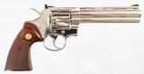COLTPYTHON357 MAGNUMREVOLVER(NICKEL - 1980 YEAR MODEL) - 1 of 14