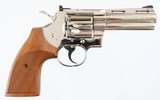 COLT
PYTHON
357 MAGNUM
4" NICKEL
REVOLVER - 1 of 14