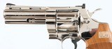 COLT
PYTHON
357 MAGNUM
4" NICKEL
REVOLVER - 6 of 14