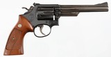 SMITH & WESSONMODEL 53-222 JETREVOLVERTTT(1966 YEAR MODEL - COMES WITH (6) 22 REM JET INSERTS) - 1 of 13