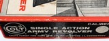 COLTSINGLE ACTION ARMY2ND GENERATION45LCREVOLVER(1971 YEAR MODEL WITH STAGECOACH BOX) - 11 of 14