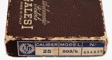 GALESI
503/B
6.35 MM
PISTOL
(1958 YEAR MODEL) ORIG BOX - 14 of 16