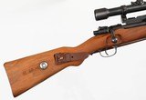 MAUSERSTANDARD8MMRIFLE(PRE WW II - MAUSER BANNER 1933 - EAGLE/H MARKED STOCKED - JENA ZIELVIER SCOPE) - 8 of 15