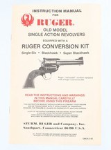 RUGER
SINGLE-SIX
22LR
REVOLVER
(1969 YEAR MODEL) - 12 of 13