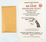 RUGERSPEED-SIX9MMREVOLVER(1982 YEAR MODEL - SCARCE 9MM MODEL - NIB) - 12 of 14