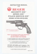 RUGERSECURITY-SIX357 MAGNUMREVOLVER(1985 YEAR - NIB) - 15 of 15