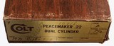 COLTPEACEKEEPER22LR/22 MAGNUMREVOLVER(1975 YEAR MODEL) BOX AND PAPERS - 11 of 14
