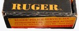 RUGER
POLICE SERVICE SIX
357 MAGNUM
REVOLVER
(1985 YEAR MODEL - NIB) - 11 of 13