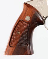 SMITH & WESSONMODEL 29-344 MAGNUMNICKEL REVOLVER(WITH DISPLAY CASE) - 2 of 12