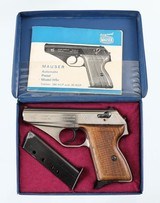 MAUSER
HSC
380 ACP
PISTOL. NICKEL. BOX & PAPERS - 12 of 12