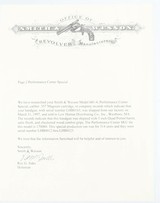 SMITH & WESSONMODEL 681-4 PERFORMANCE CENTER357 MAG (1997 YEAR - ONLY 314 MADE) BOX AND PAPERS - 15 of 15