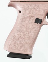 GLOCK
43X
"ROSE GOLD"
9MM
PISTOL ENGRAVED (NIB) - 2 of 17