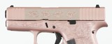 GLOCK
43X
"ROSE GOLD"
9MM
PISTOL ENGRAVED (NIB) - 6 of 17