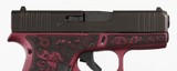 GLOCK43X"BLACK CHERRY"ENGRAVED 9MMPISTOL(NIB) - 3 of 17