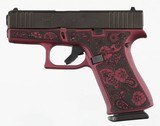 GLOCK43X"BLACK CHERRY"ENGRAVED 9MMPISTOL(NIB) - 4 of 17