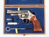 SMITH & WESSON
MODEL 29-2
44 MAGNUM
"NICKEL" REVOLVER
TTT DISPLAY CASE - 14 of 15