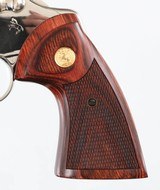 COLTPYTHON357 MAGNUM"NICKEL"REVOLVER 1981 YEAR MODEL - 5 of 10