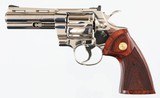 COLTPYTHON357 MAGNUM"NICKEL"REVOLVER 1981 YEAR MODEL - 4 of 10