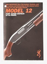 BROWNINGMODEL 1220 GAUGE"GRADE V" SHOTGUN BOX AND PAPERS - 18 of 18