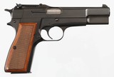 BROWNINGHI POWER9MMPISTOL WITH TANGENT REAR SIGHT(1976 YEAR MODEL) - 1 of 13