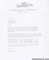 SMITH & WESSONMODEL 625-7"LEW HORTON"45 LCREVOLVERRARE(1999 YEAR MODEL)(1 OF 555 - PRODUCT #148121) - 13 of 14