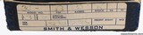 SMITH & WESSONMODEL 3638 SPECIALREVOLVER(1967 ) BOX AND PAPERS - 11 of 13