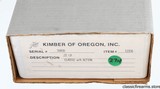 KIMBER
MODEL 82
22LR
RIFLE BOX AND PAPERS - 16 of 17