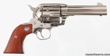 RUGERVAQUERO40 S&WREVOLVER(POLISHED STAINLESS) BOX AND PAPERS - 1 of 12