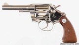 COLTPOLICE POSITIVE38 SPECIAL 4" REVOLVER(RARE NICKEL FINISH) - 4 of 10