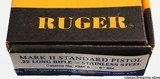 RUGERMK II22LRPISTOL BOX AND PAPERS - 11 of 16