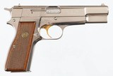 BROWNINGHI POWER9MMPISTOLSILVER CHOME - 1 of 13